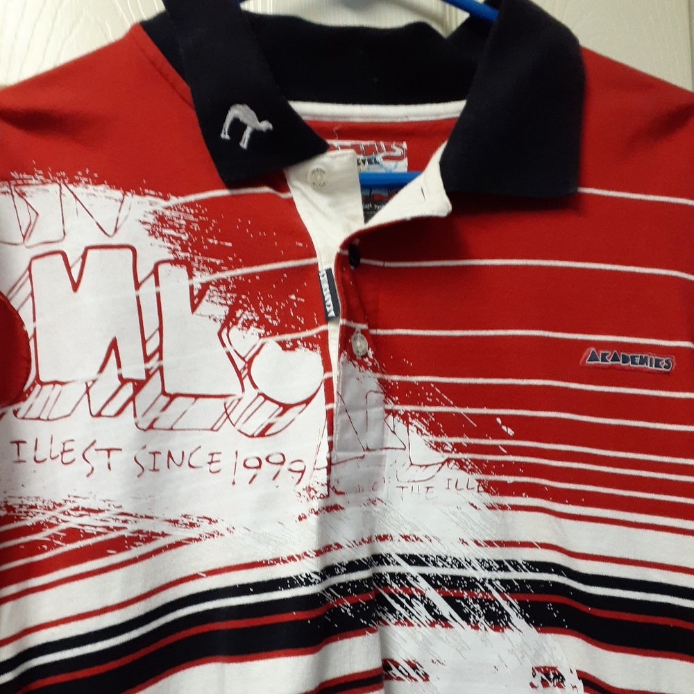 Akademiks Graffiti Polo